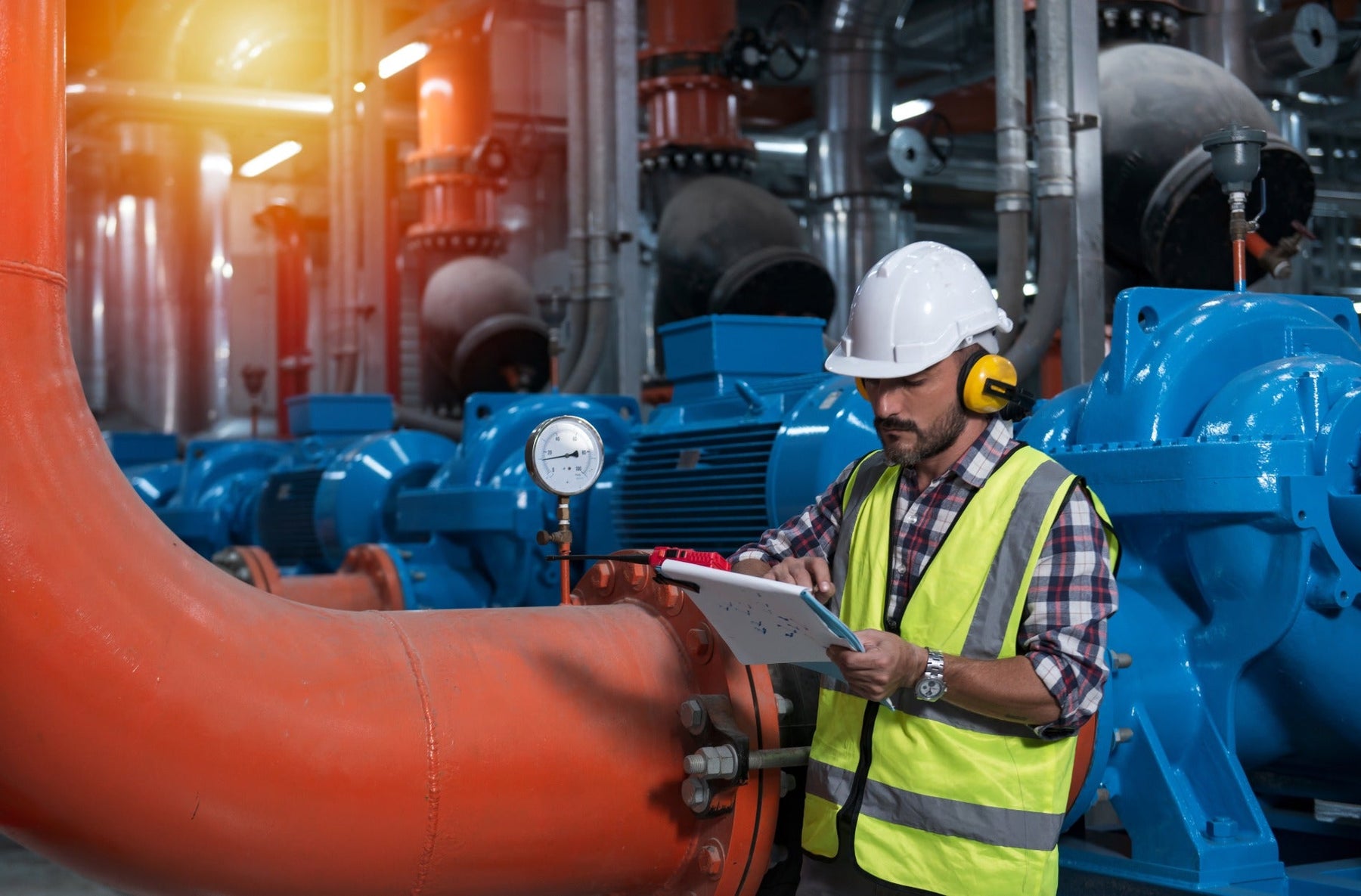 Industrial Air Compressor Setup Guide